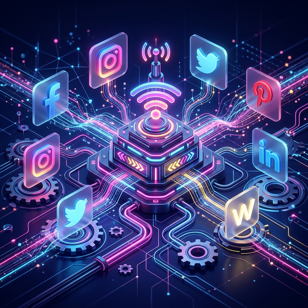 Distribución automática de contenido en Redes Sociales